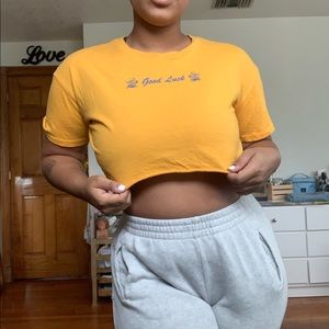 Good Luck Crop Top